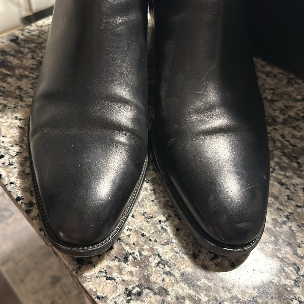 Saint Laurent Men’s Wyatt Chelsea Boot Size 43 - Picture 2 of 5